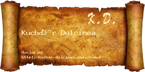 Kuchár Dulcinea névjegykártya